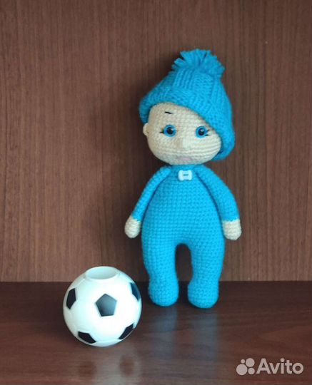 Пупс вязанный
