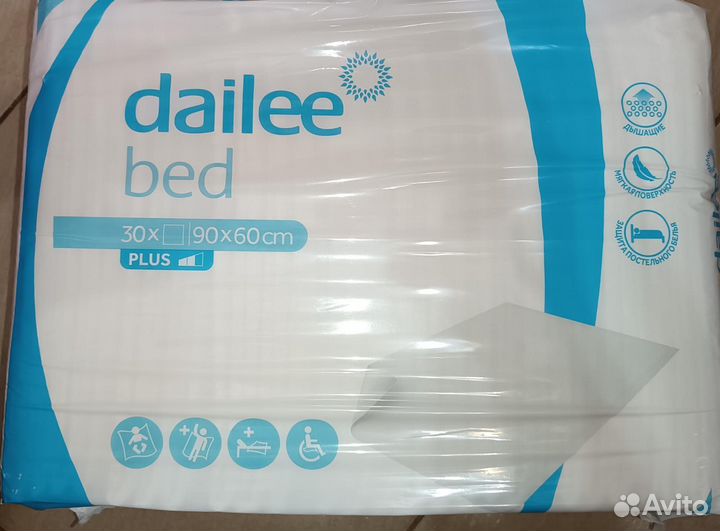 Пеленки одноразовые 90х60 30 штук