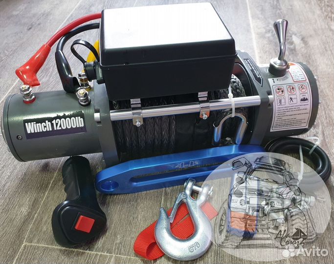 Лебедка автомобильная 12V Electric Winch 12000lbs