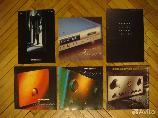 Аудио каталоги Marantz