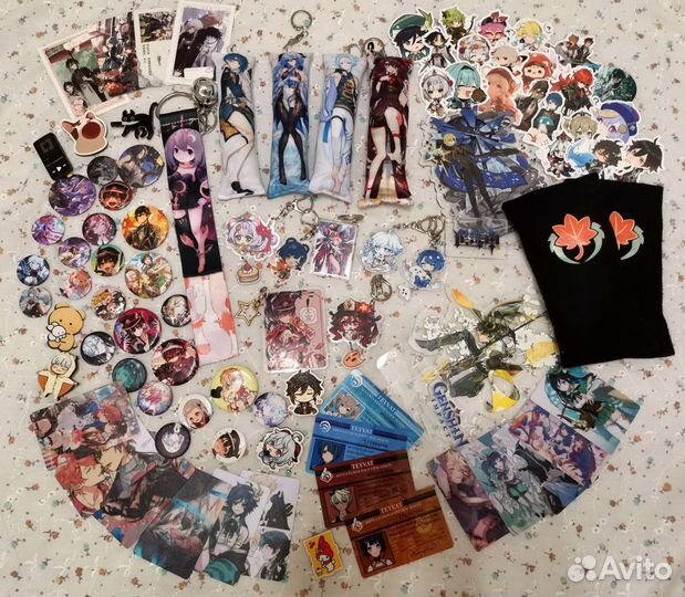 Мерч по Genshin impact