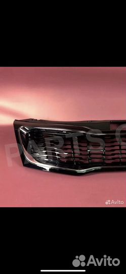 Решетка радиатора kia rio 3 черная