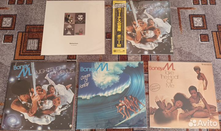 Pet Shop Boys / Boney M (винил)