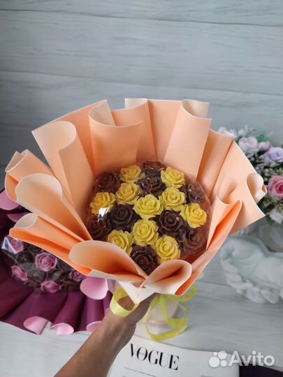 Шоколад ручной работы.Шоколадные цветы