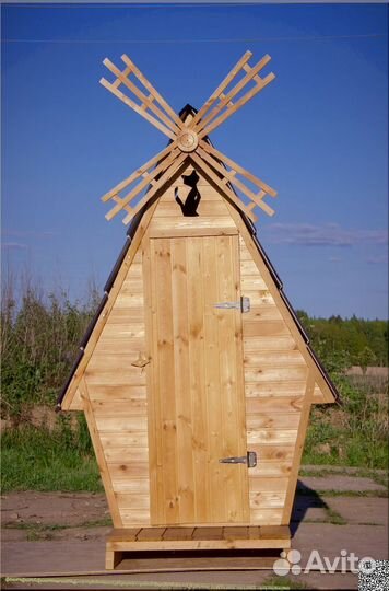 Уличный туалет с установкой