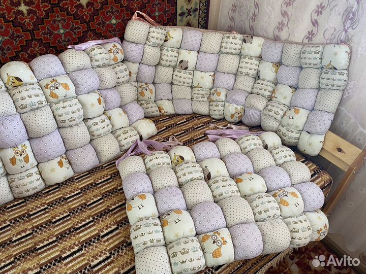 Бортики в кроватку