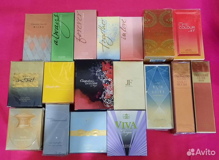 Прфюмы avon снятые