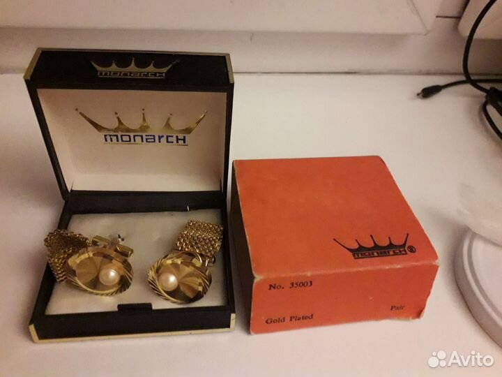Запонки,Монарх, - СССР