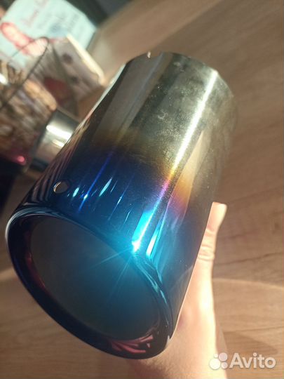 Насадки на глушитель S-line новые (2 шт)