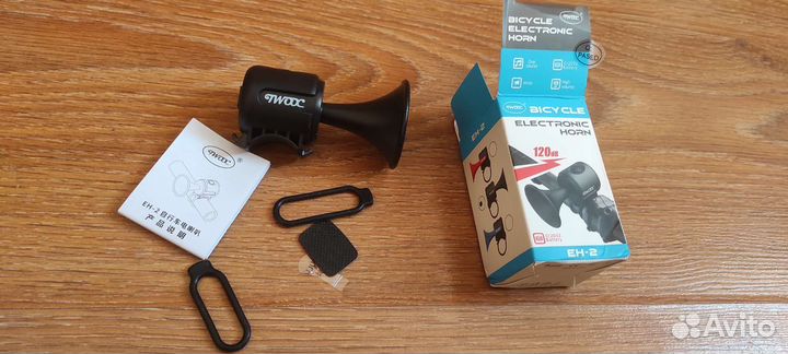 Гудок для велосипеда, два вида