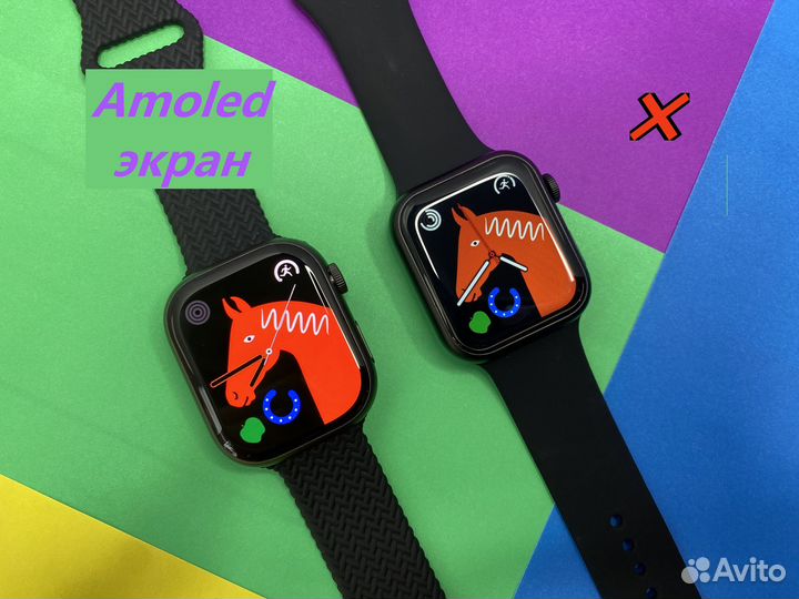Apple watch 9 Amoled экран