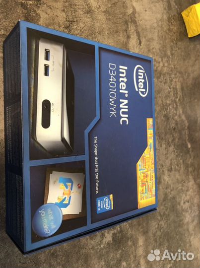 Неттоп (intel nuc) i3 4gb ozu + ssd