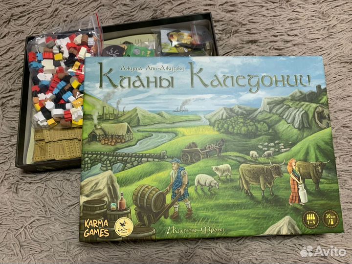 Кланы Каледонии настольная игра
