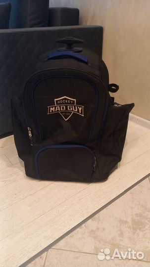 Хоккейный баул на колесах детский