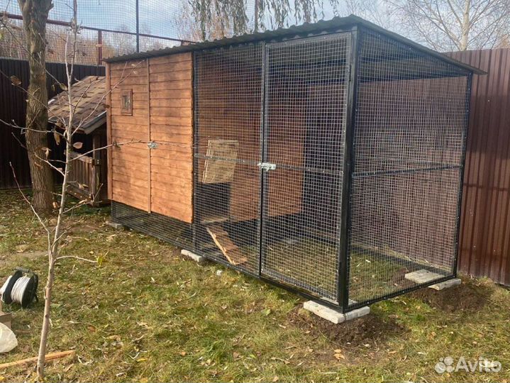 Курятник с установкой