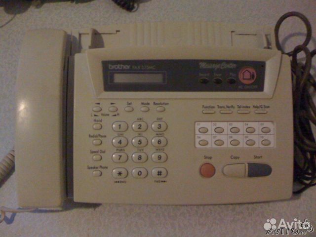 Телефон-факс Brother FAX- 375mc