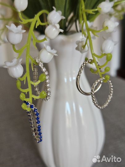 Кольцо бижутерия 17-18 размер