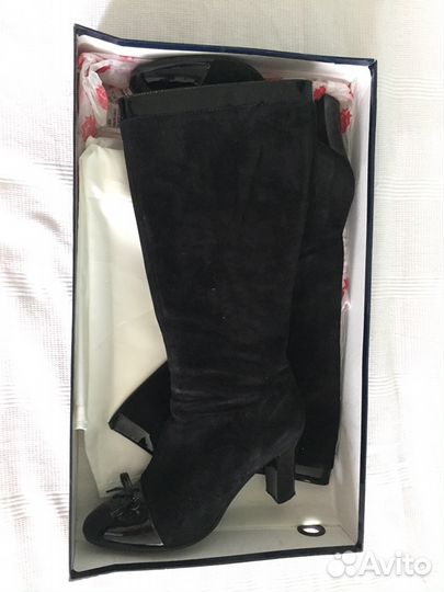 Сапоги Терволина 39,чёрные