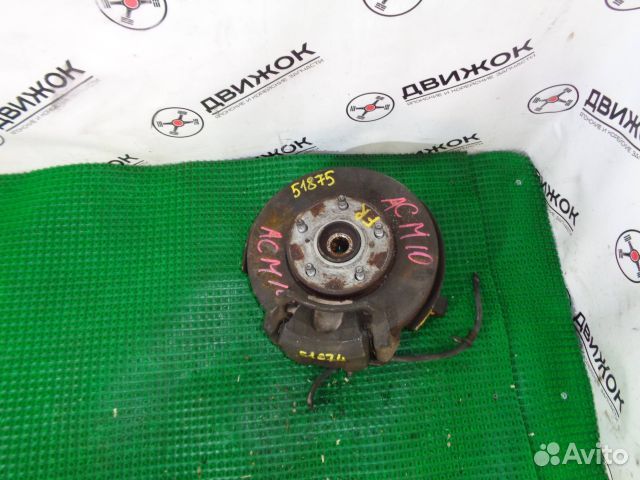 Тормозной диск toyota ACM10 перед право