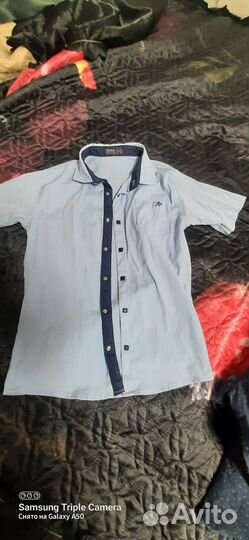 Рубашки для школы 128 134