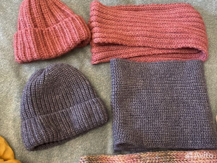 Женский шарф шапка палантин снуд 1 мешком