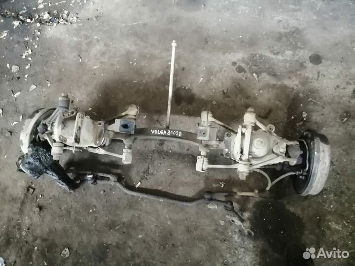 Передний мост в сборе Волга 31029
