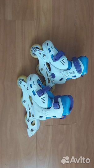 Роликовые коньки детские раздвижные