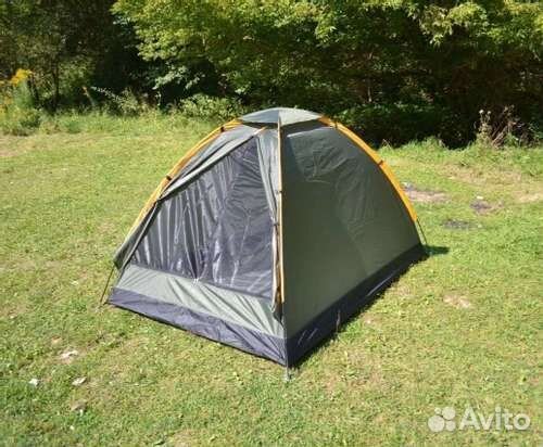 Палатка 2 местная туристическая эконом класс
