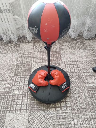 Боксерская груша детская напольная