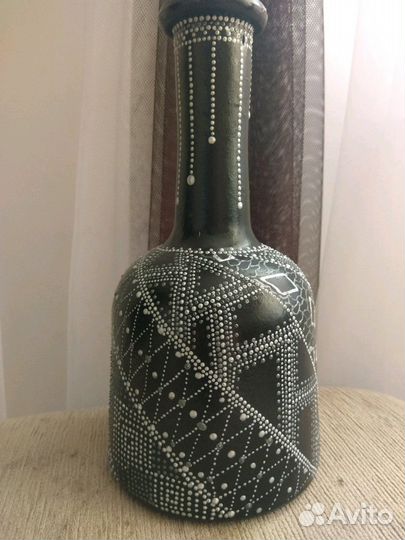 Бутылка интерьерная