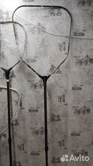 Подсак складной,лесочный,прямоугол 1.6 м руч 60*70