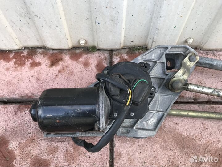 Трапеция с мотором в сборе Opel Omega B 2.5tdi 99г