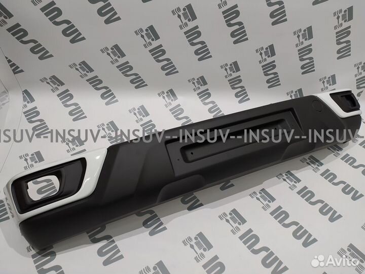 Бампер Нива Урбан передний под птф окрашенный