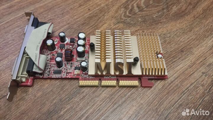 Видеокарта AGP MSI (nx6200ax-td128lf) GeForce