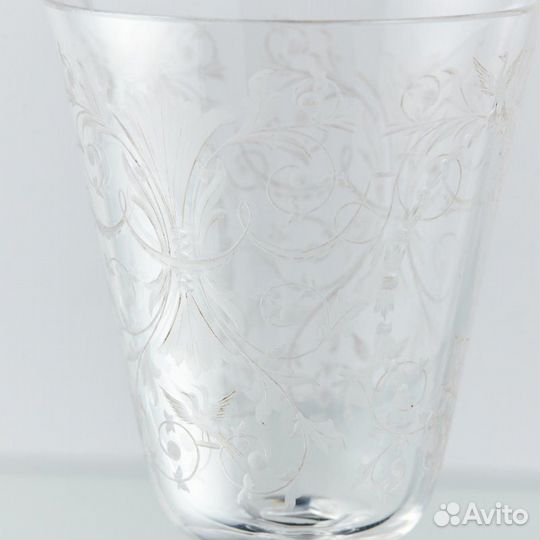 Старинный бокал ручной работы No.5696