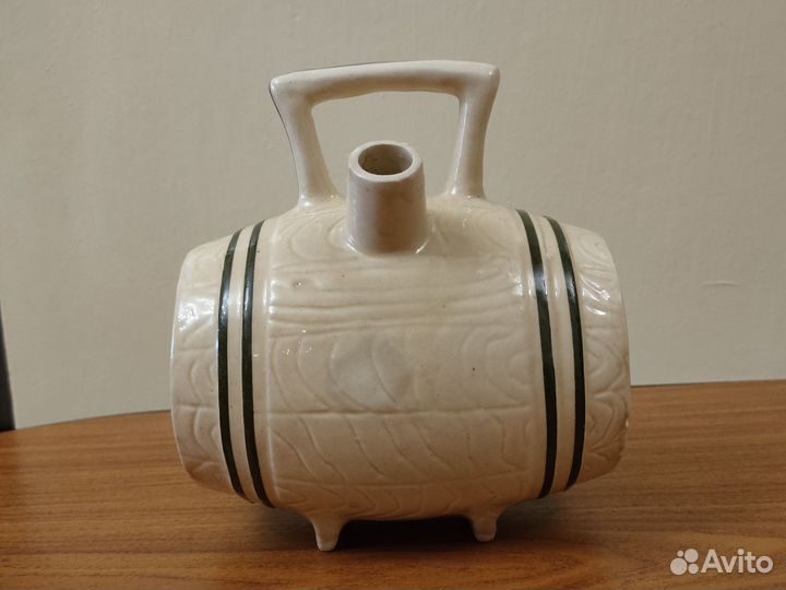 Боченок керамический под пиво и вино,бутыль