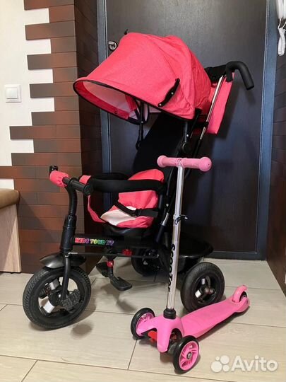 Детский трехколесный велосипед