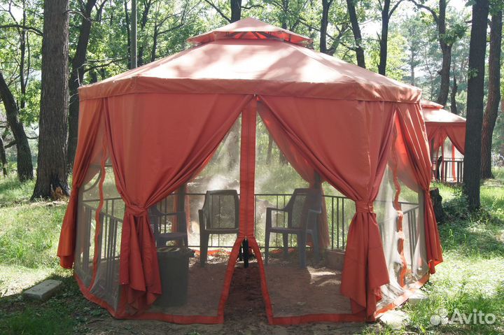 Шатер Павильон сад шестиугольный, 350 х 350 х 268