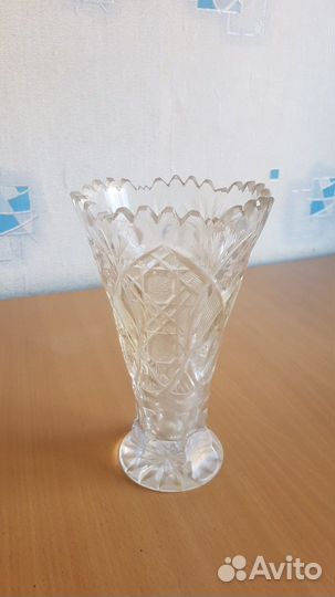 Ваза хрустальная СССР