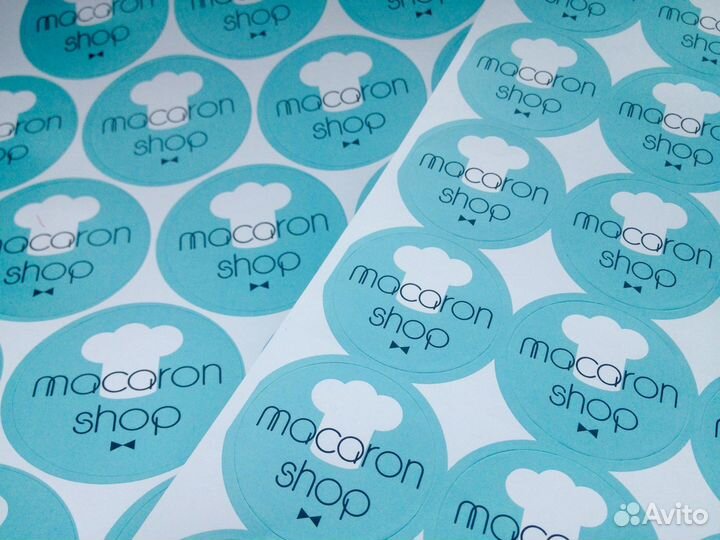 Печать наклеек и этикеток на заказ