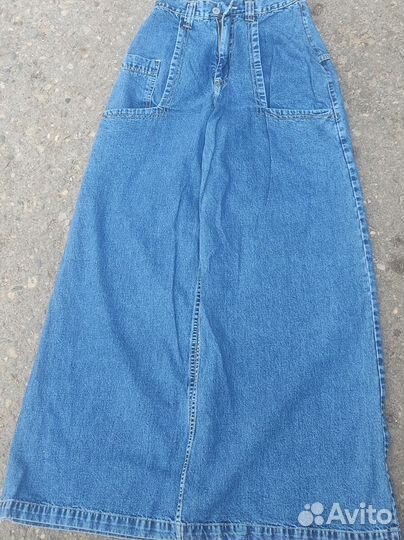 Джинсы широкие jnco sk8