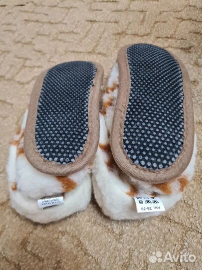 Чуни из натуральной овчины