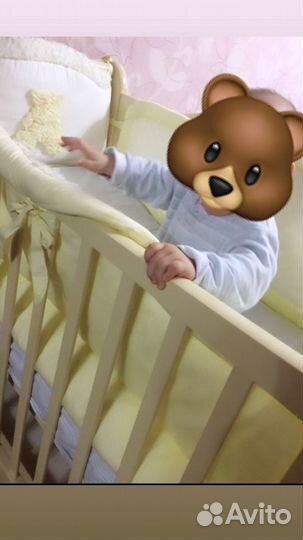 Бортики для кроватки и постельный комплект