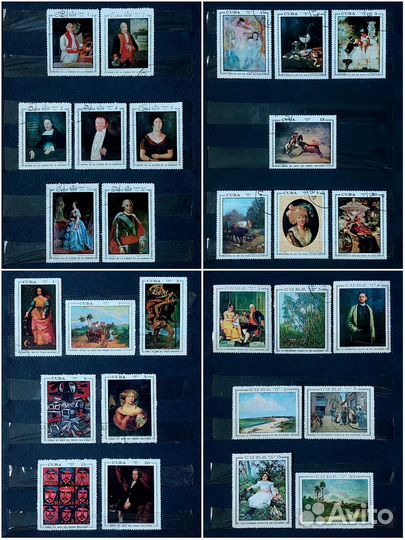 Альбом с марками Кубы