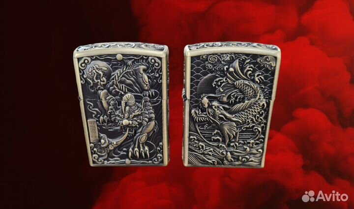 Зажигалка бензиновая подарочная Zorro 