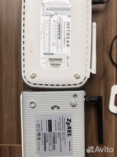 Интернет модем роутер ZyXel и Netgear