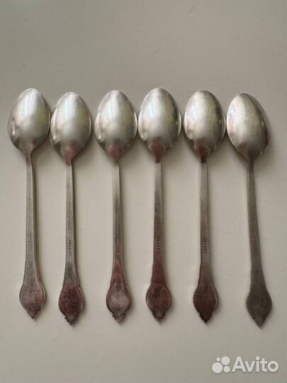 Ложки чайные мельхиоровые СССР