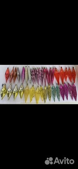 Елочные игрушки СССР