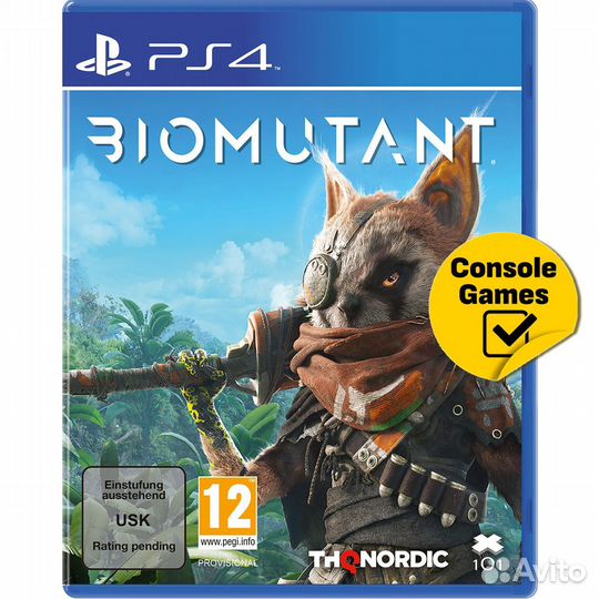 PS4 Biomutant Новый