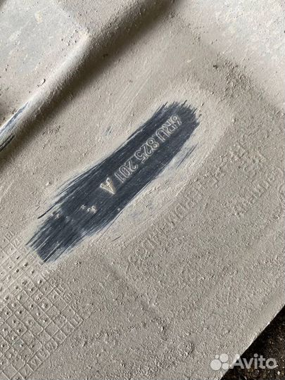 Защита антигравийная VW Polo (Sed RUS) 2011-2020